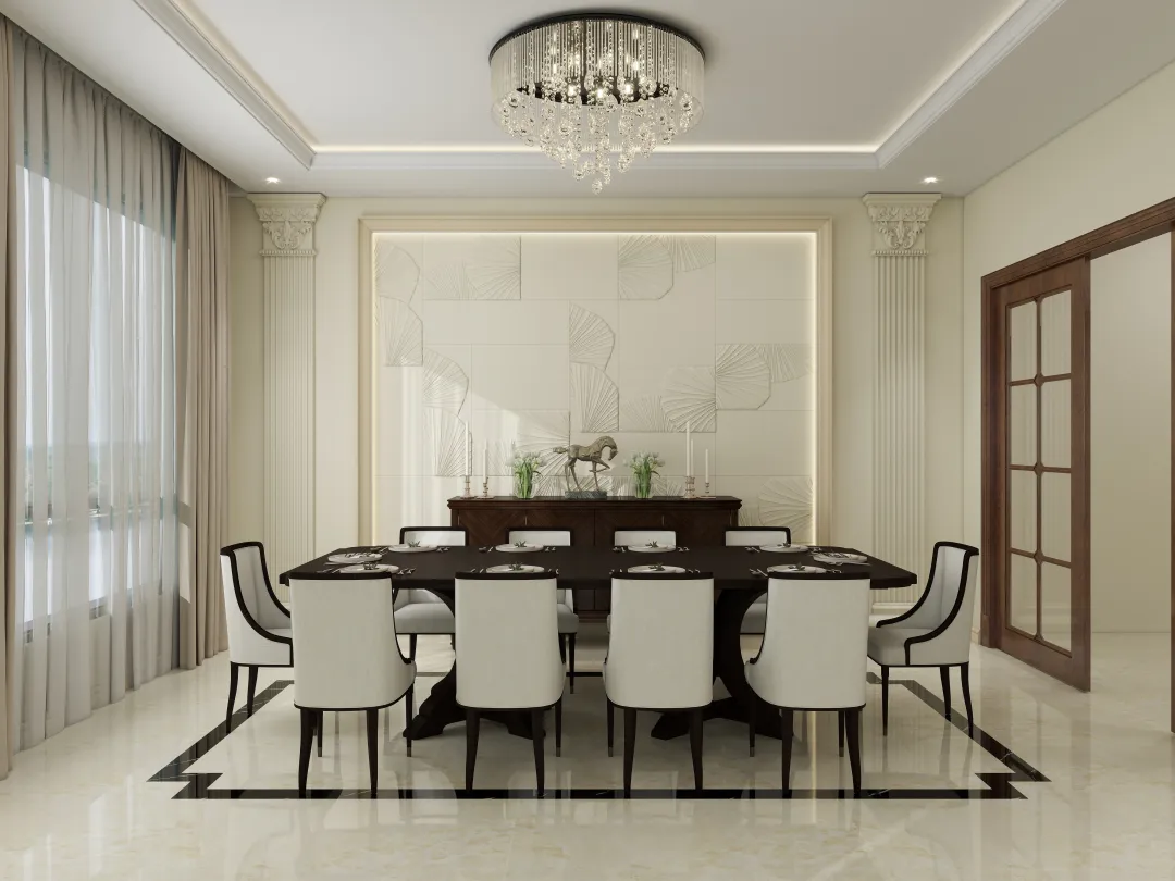 Artistry Spaces的装修设计方案:Drawing & Dining Room