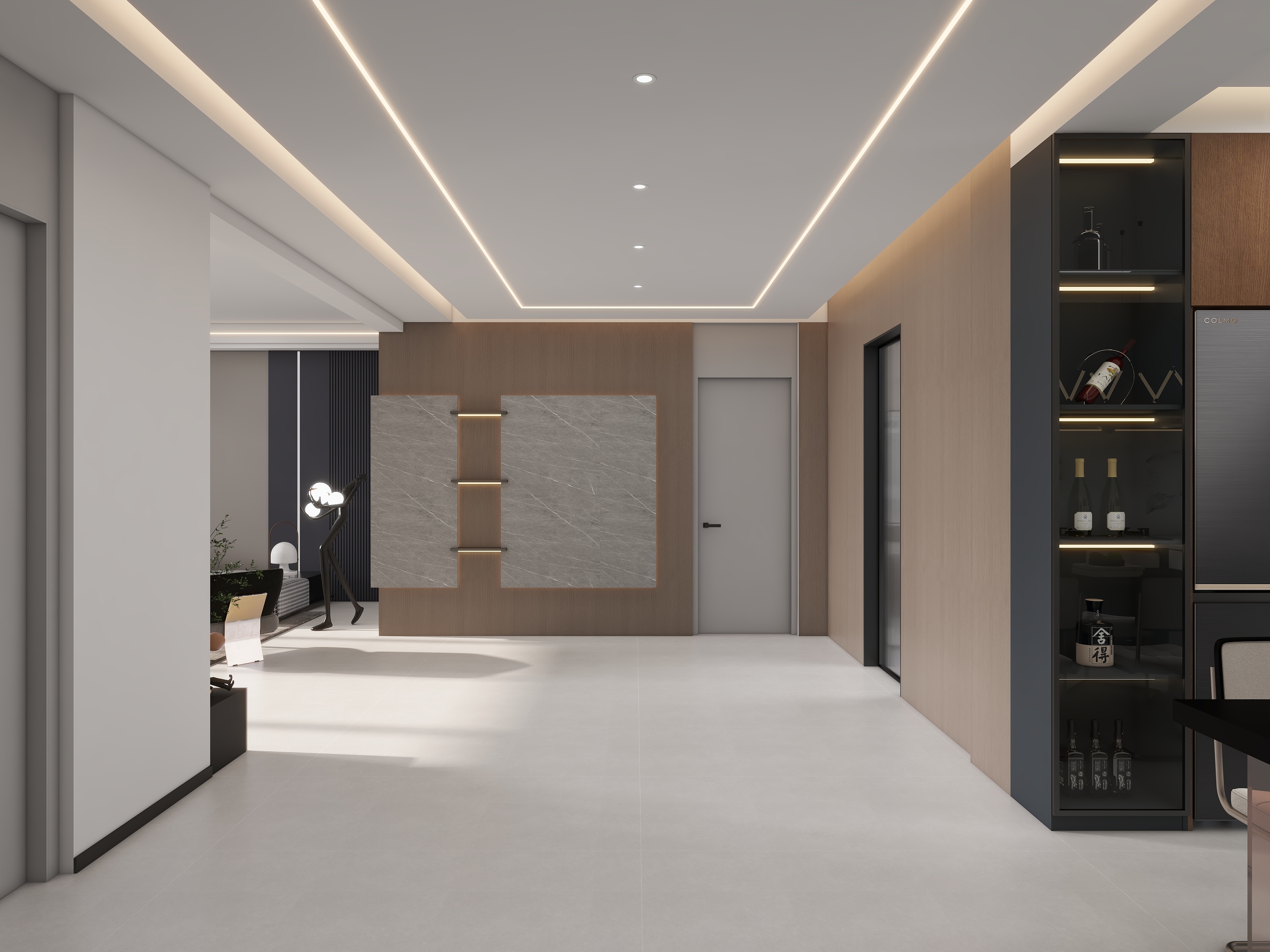 闯跃希-意式极简观湖兴景198平-装修设计方案