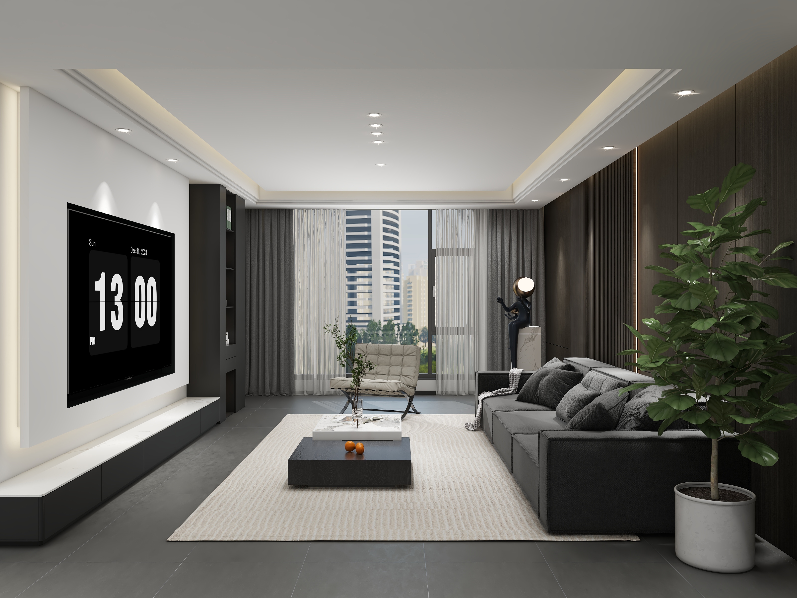 潘存金-迎宾小区-意式-装修设计方案