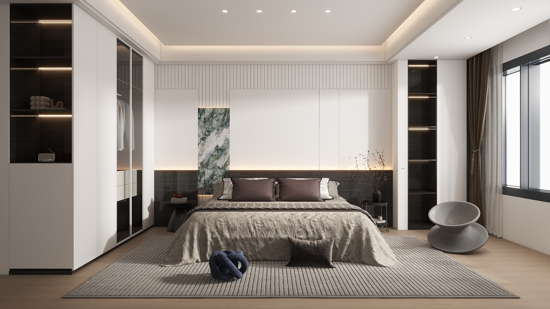 福禄z-简约卧室-副本-装修设计方案