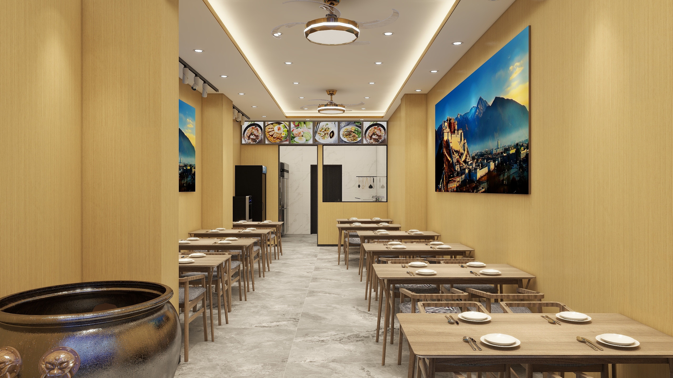 时诺装饰001-沙县小吃-装修设计方案