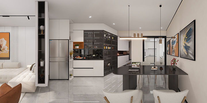 諰-许忘忧-雷波住宅现代风格-装修设计方案