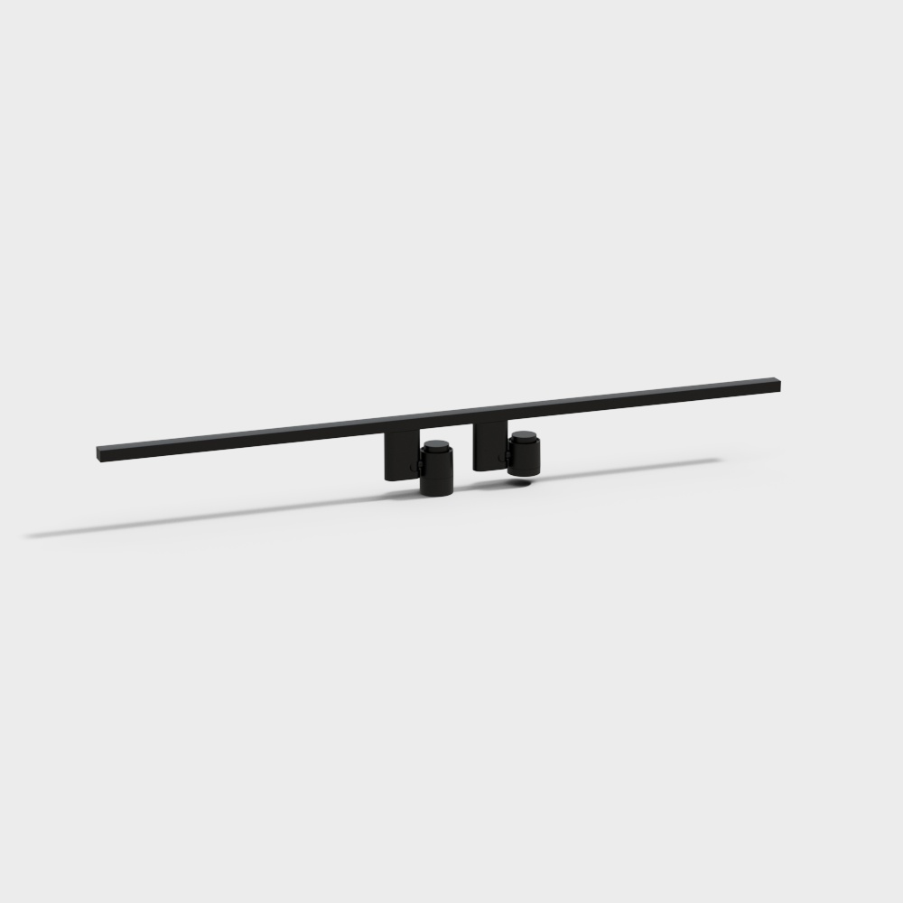 现代户外轨道灯3D模型