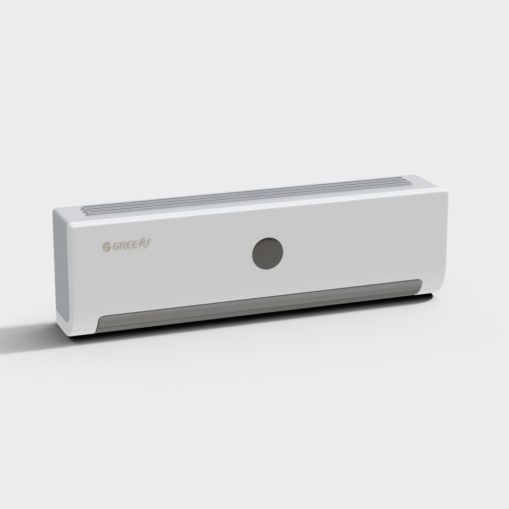 现代客厅立式空调3D模型