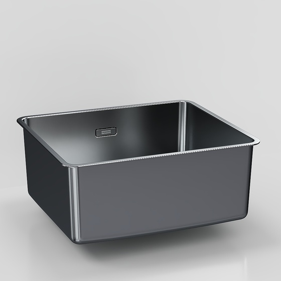 Modern stainless steel sink