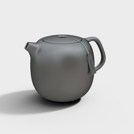 Nordic style ceramic teapot