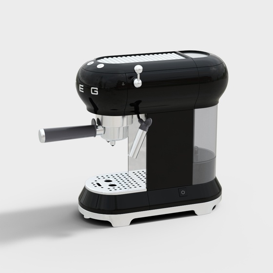 European semi-automatic coffee machine