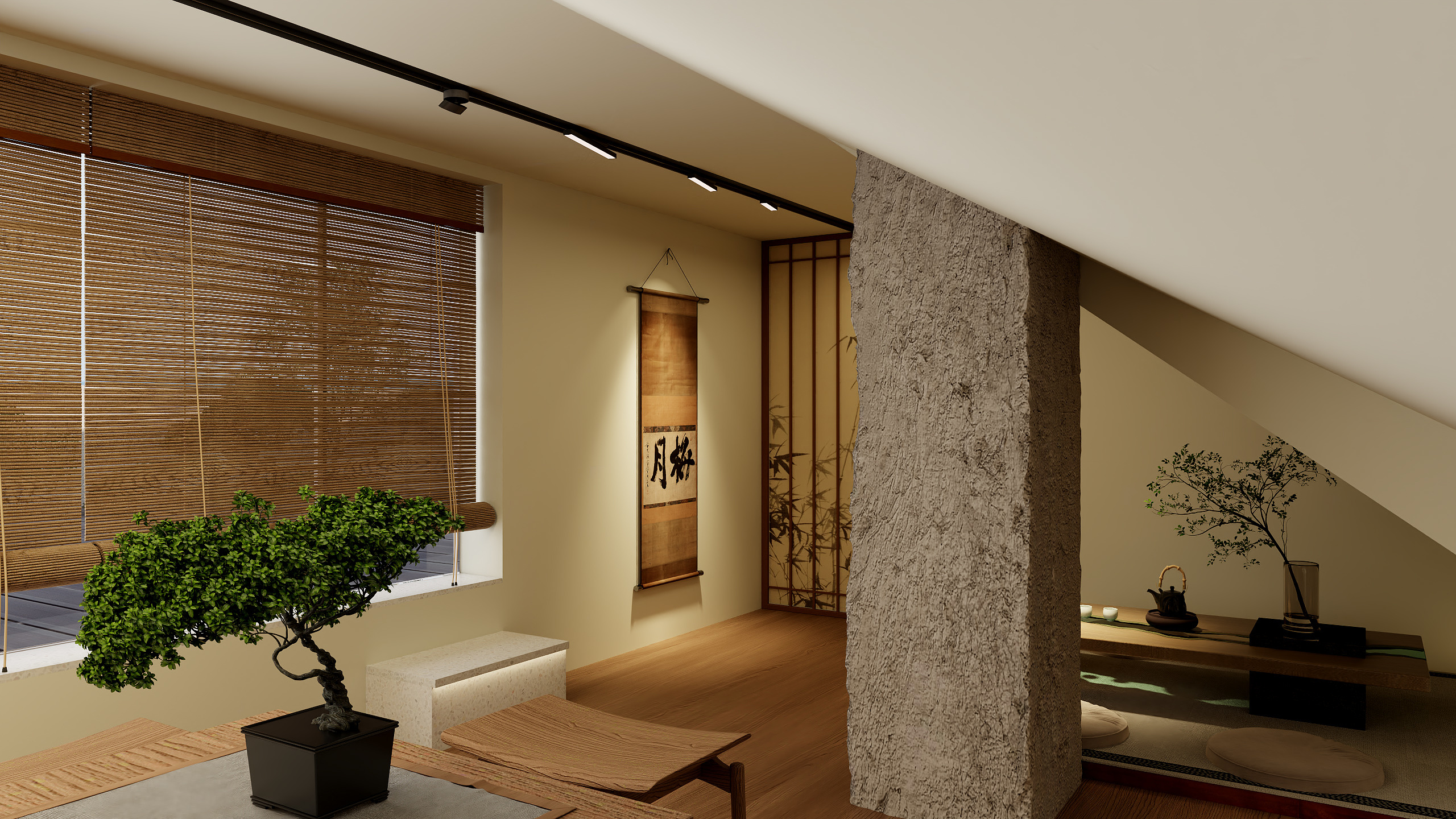 無乄-露台装修效果图