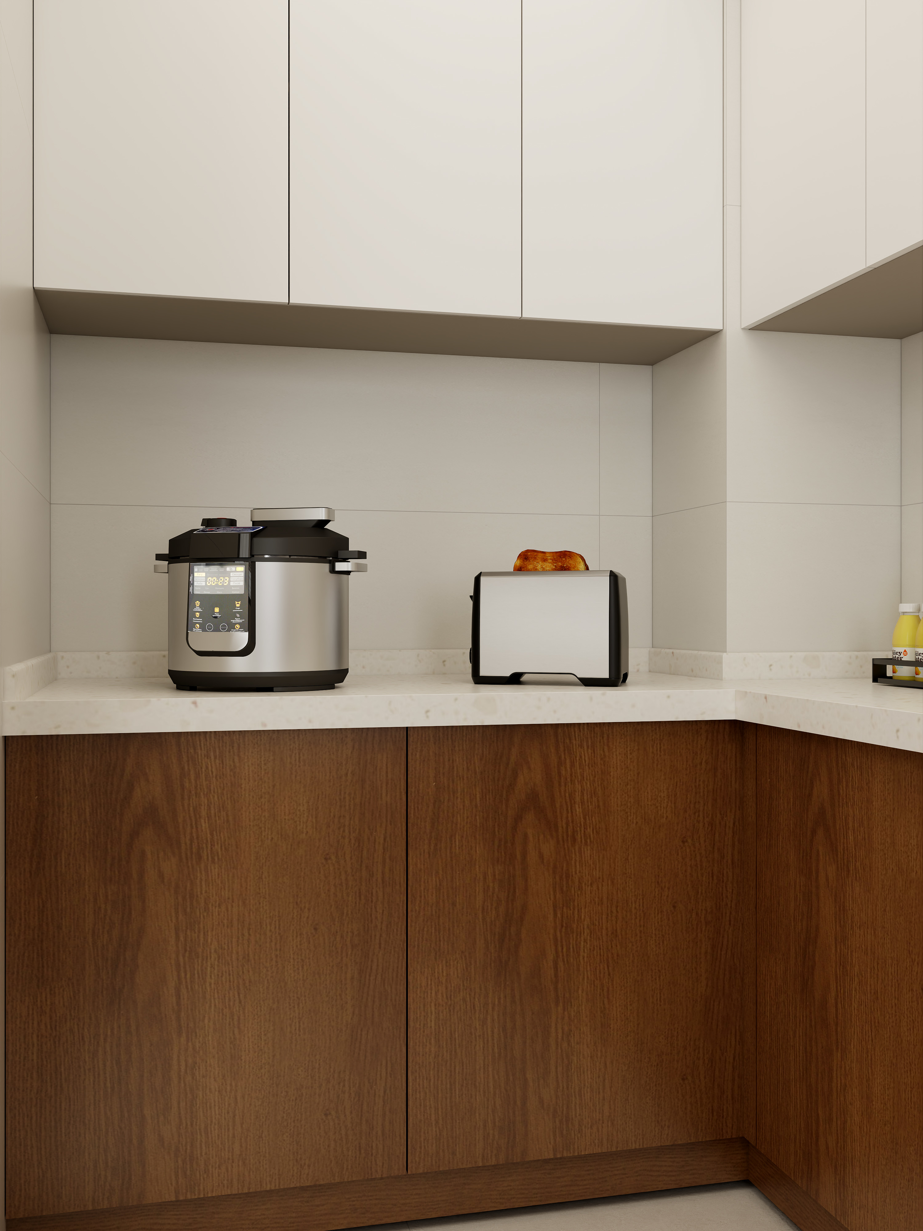 壹诺设计工作室-115㎡3室-中古风装修效果图