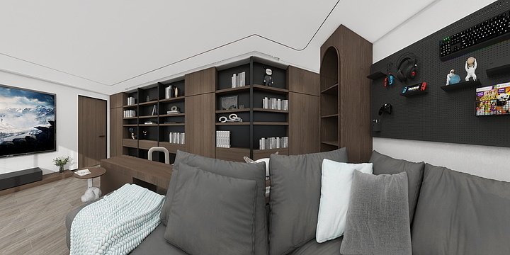 Kyrinx-设计办公室-装修设计方案