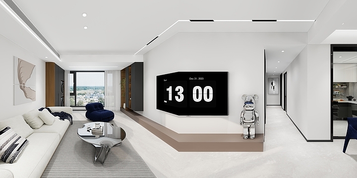 阳新诗尼曼整装-大名府现代极简-装修设计方案