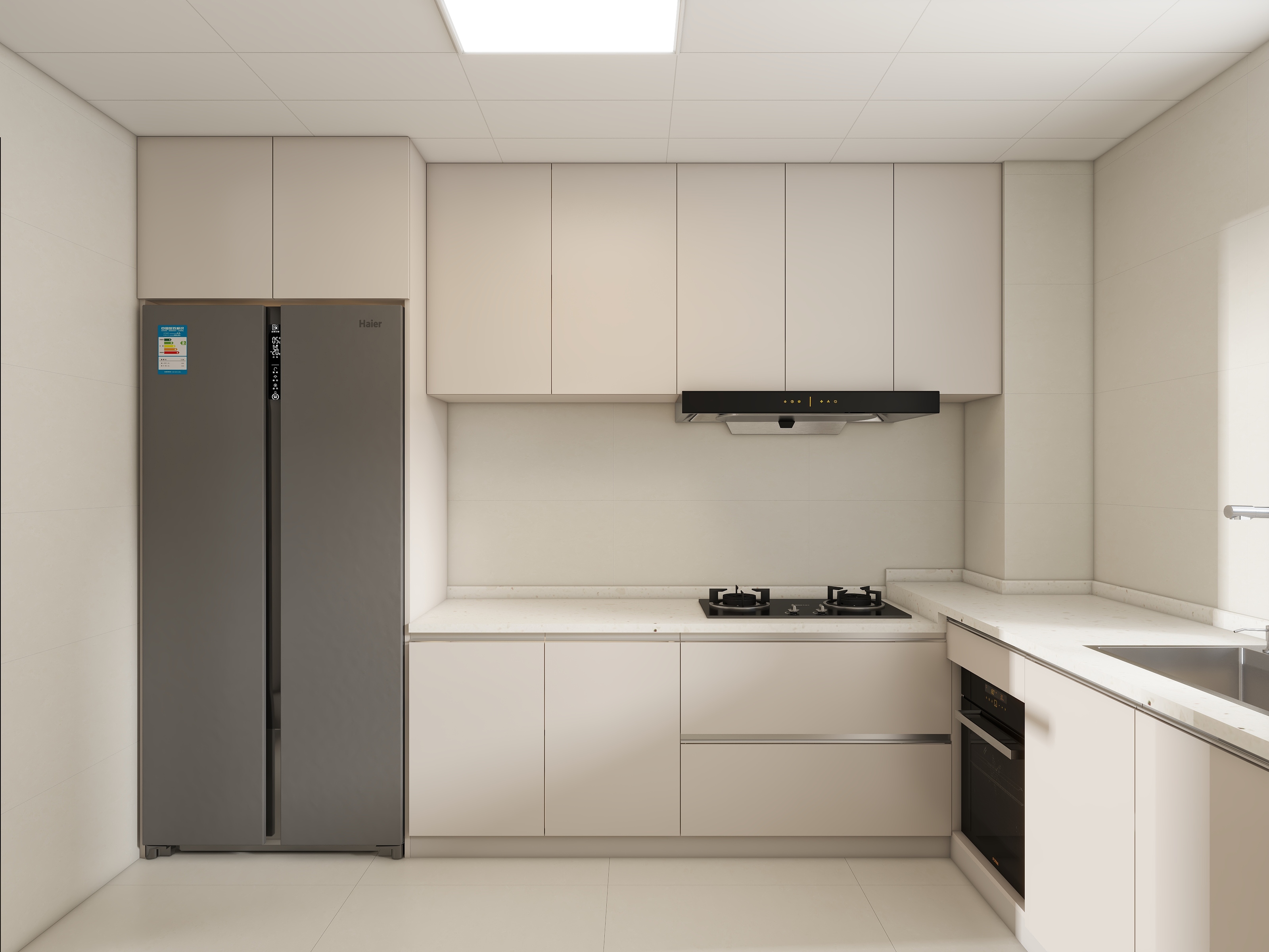 繁星*-157㎡4室装修效果图