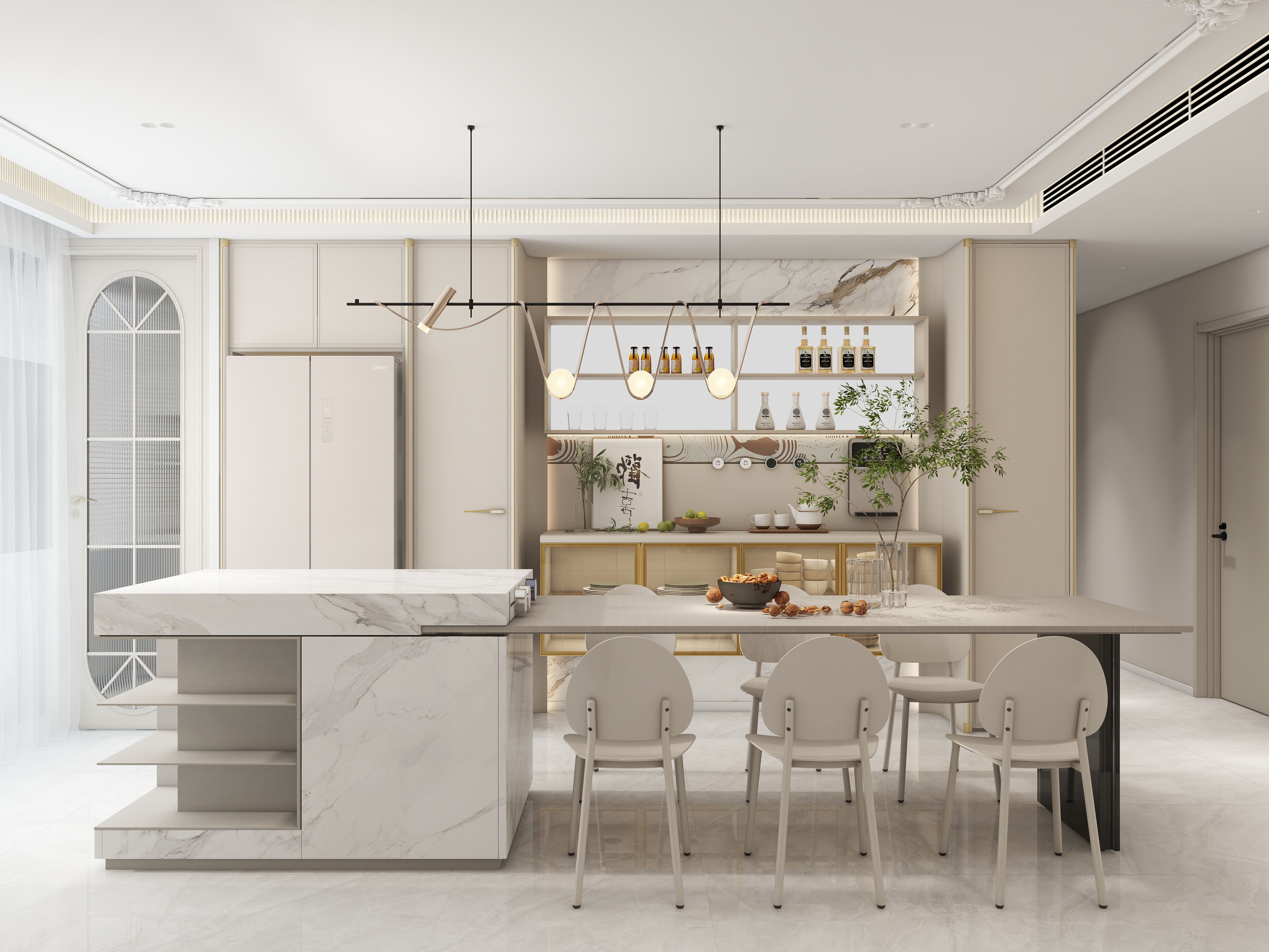 亦安设计-141㎡3室装修效果图