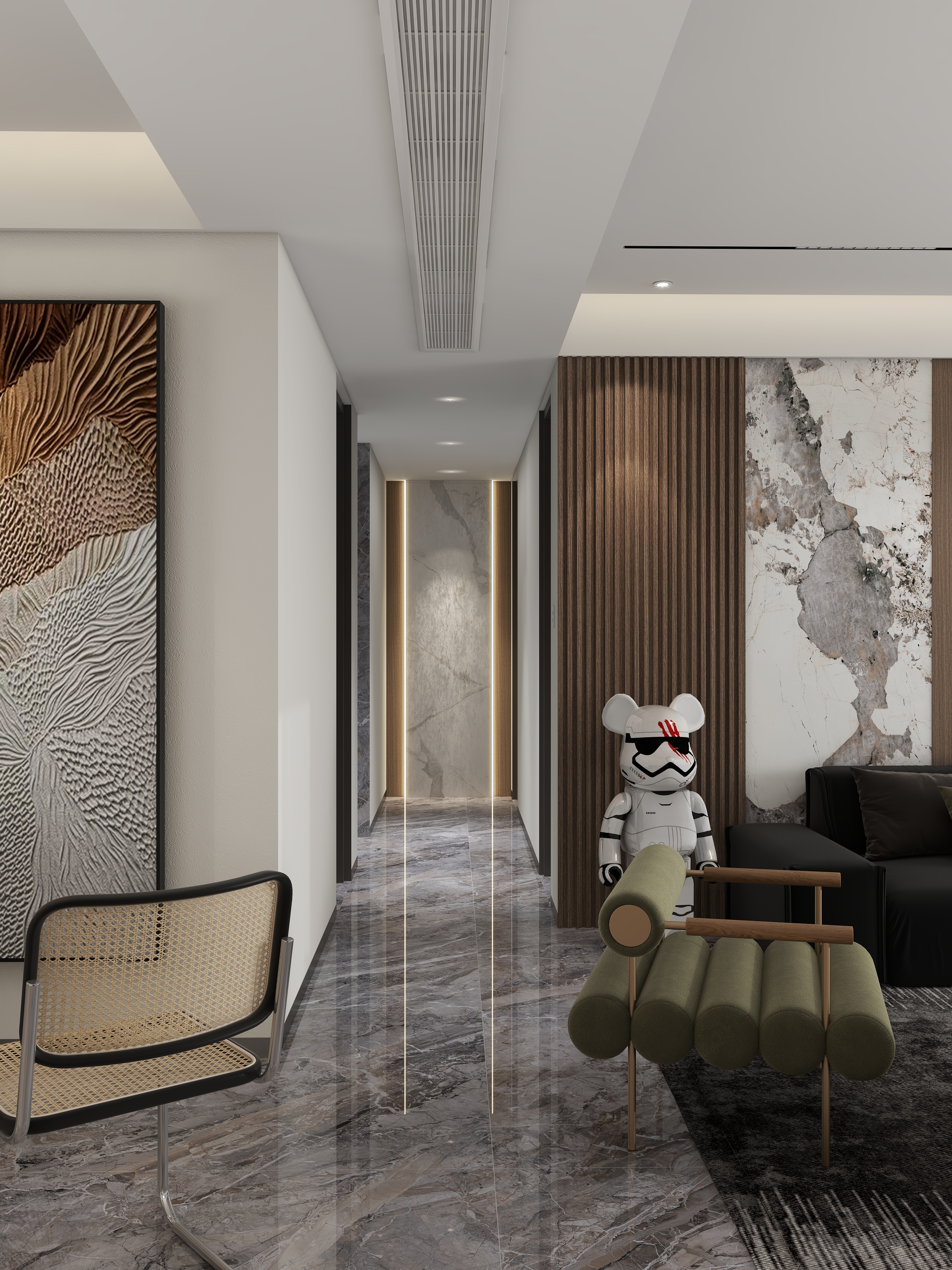 方寸间设计工作室-四季花城134-装修设计方案