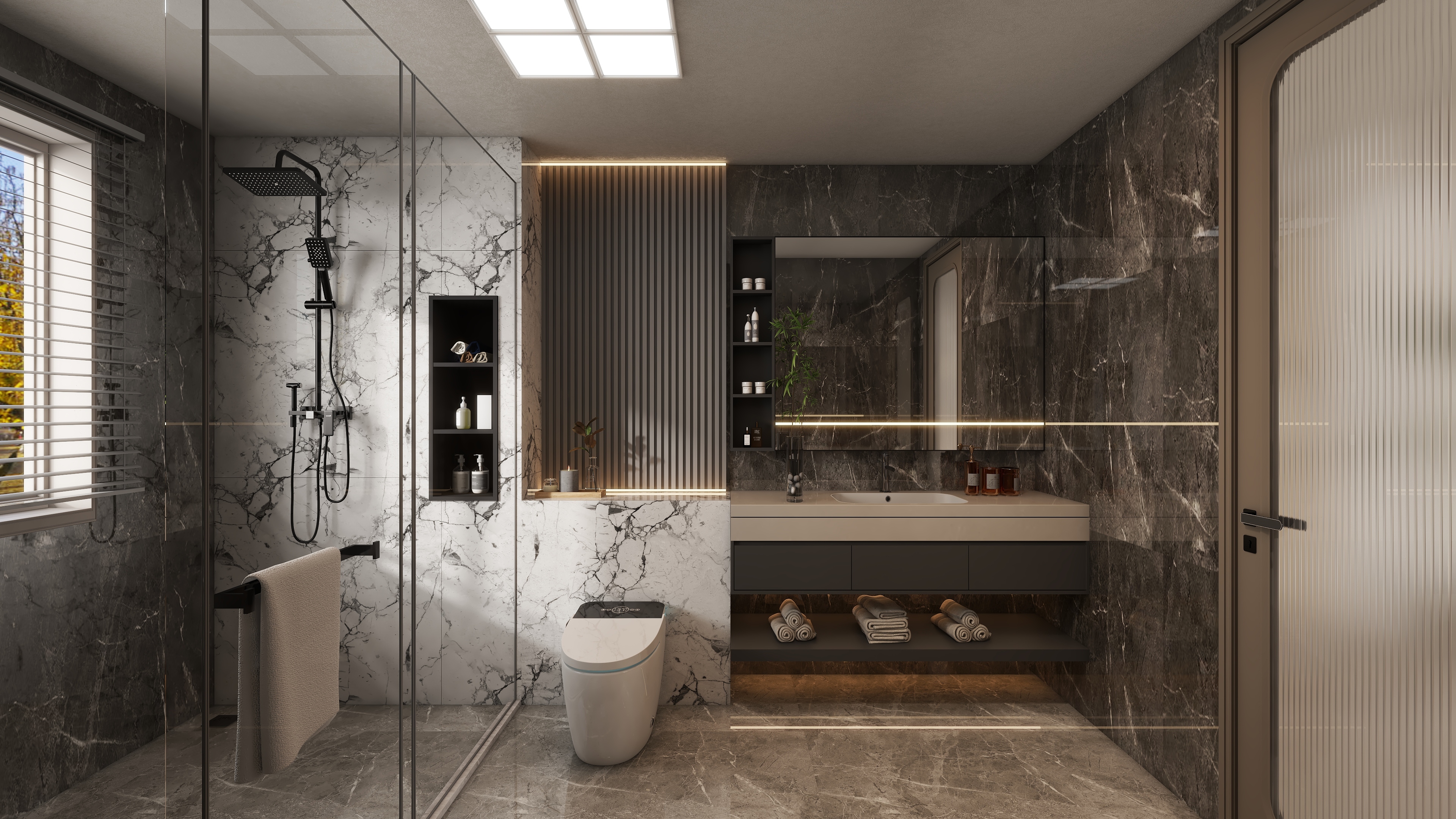 man劳大-闲林山水161㎡2室-装修设计方案