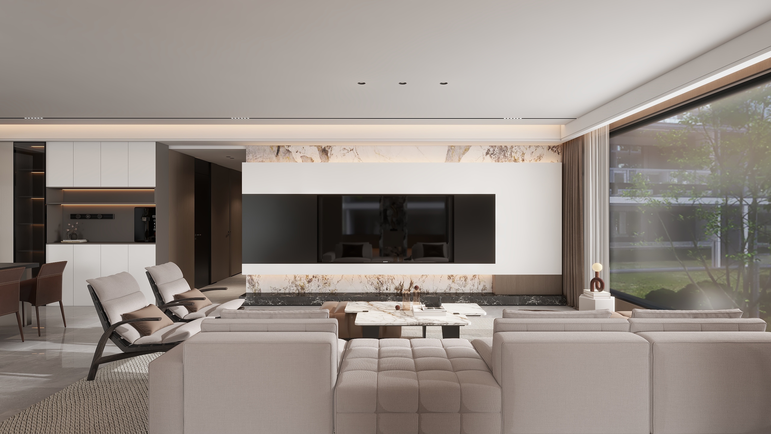 DING一996-白银-现代轻奢装修效果图