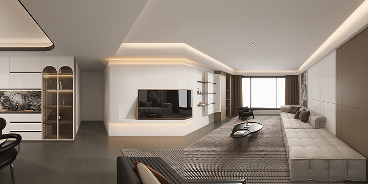 河南恒钰设计整装-轻奢客餐厅-副本-装修设计方案