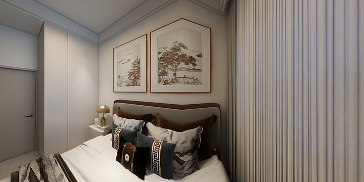 美沁装饰-天宸原著.dwg-装修设计方案