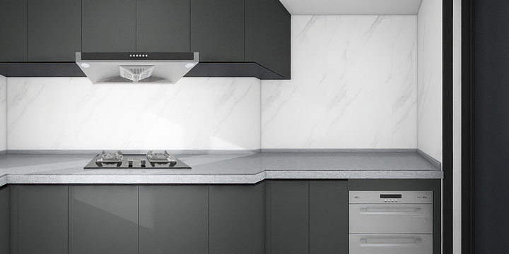 ZHENYE全案设计叶星-滨江壹号橱柜-装修设计方案