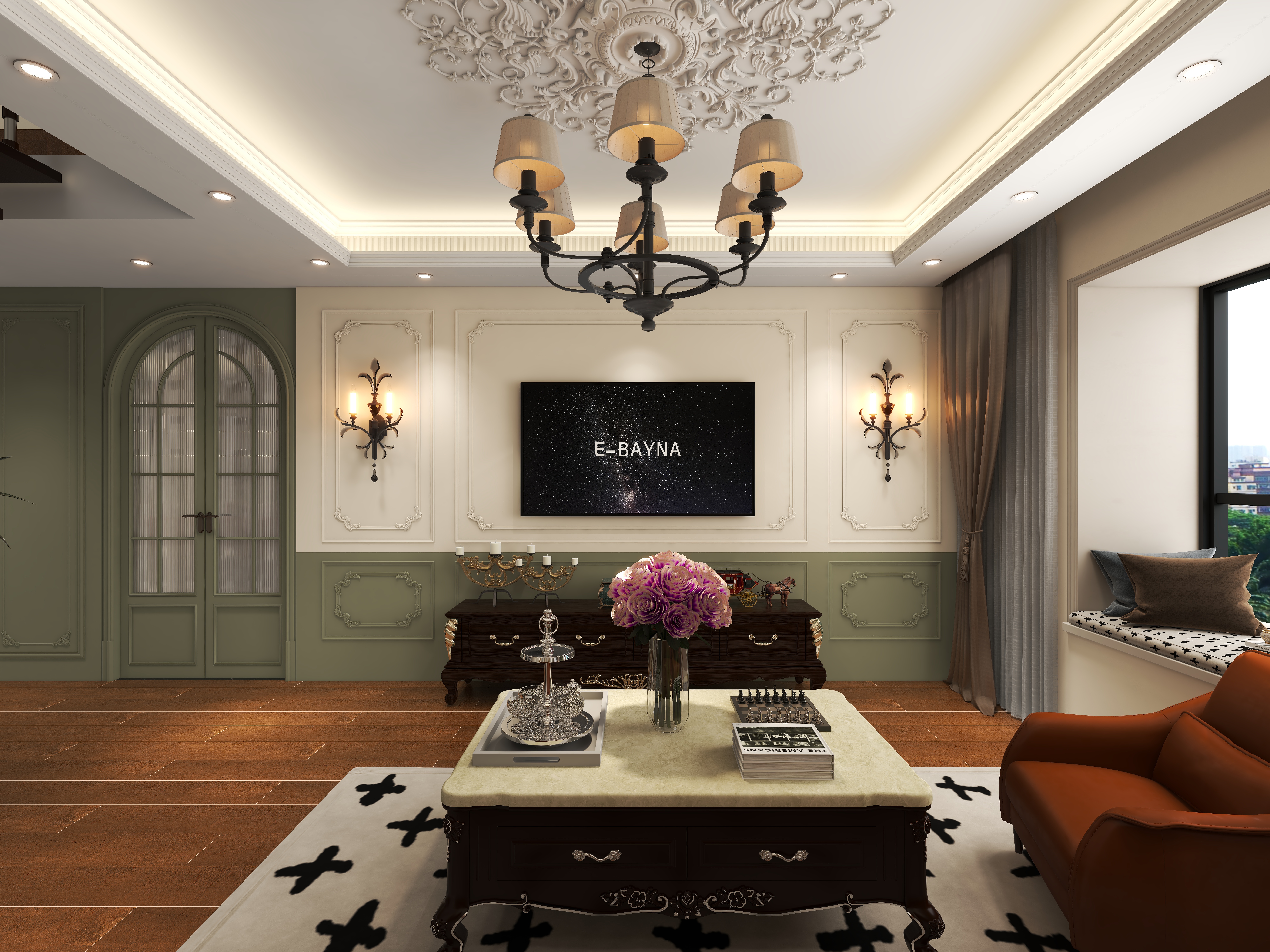 空艺鸣-【太白南苑】法式复古跃层-装修设计方案