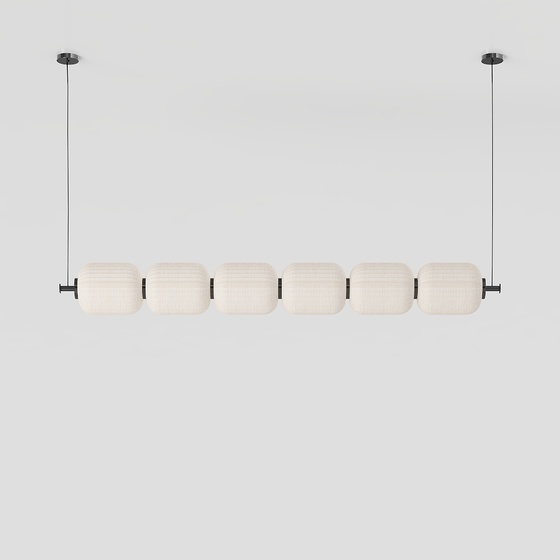 Modern cream wind chandelier