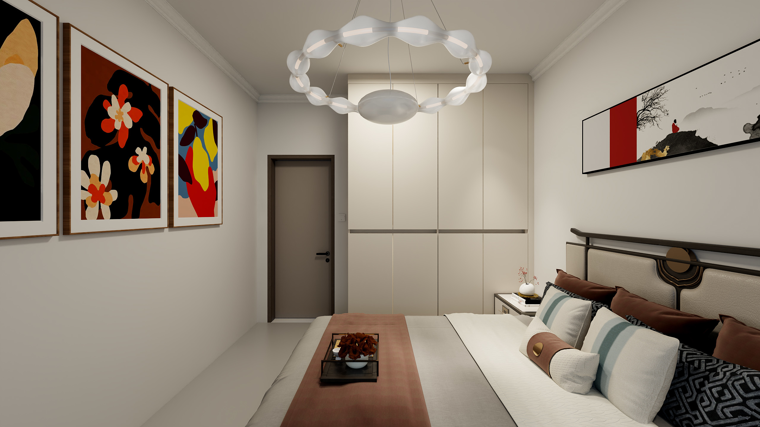 1991*LEUC-锦华铭苑现代简约113㎡3室-装修设计方案