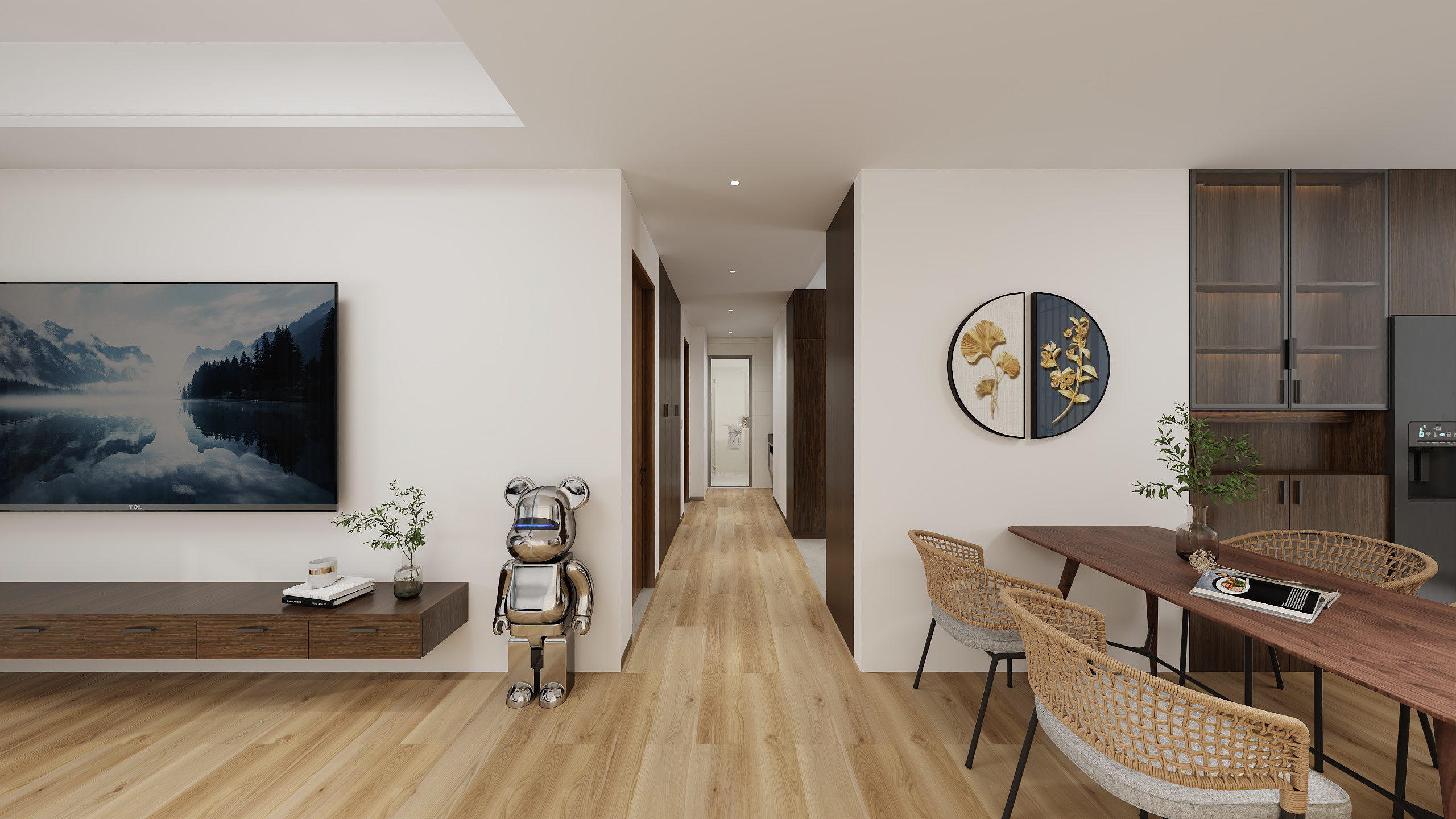 冯阳清-现代胡桃-装修设计方案