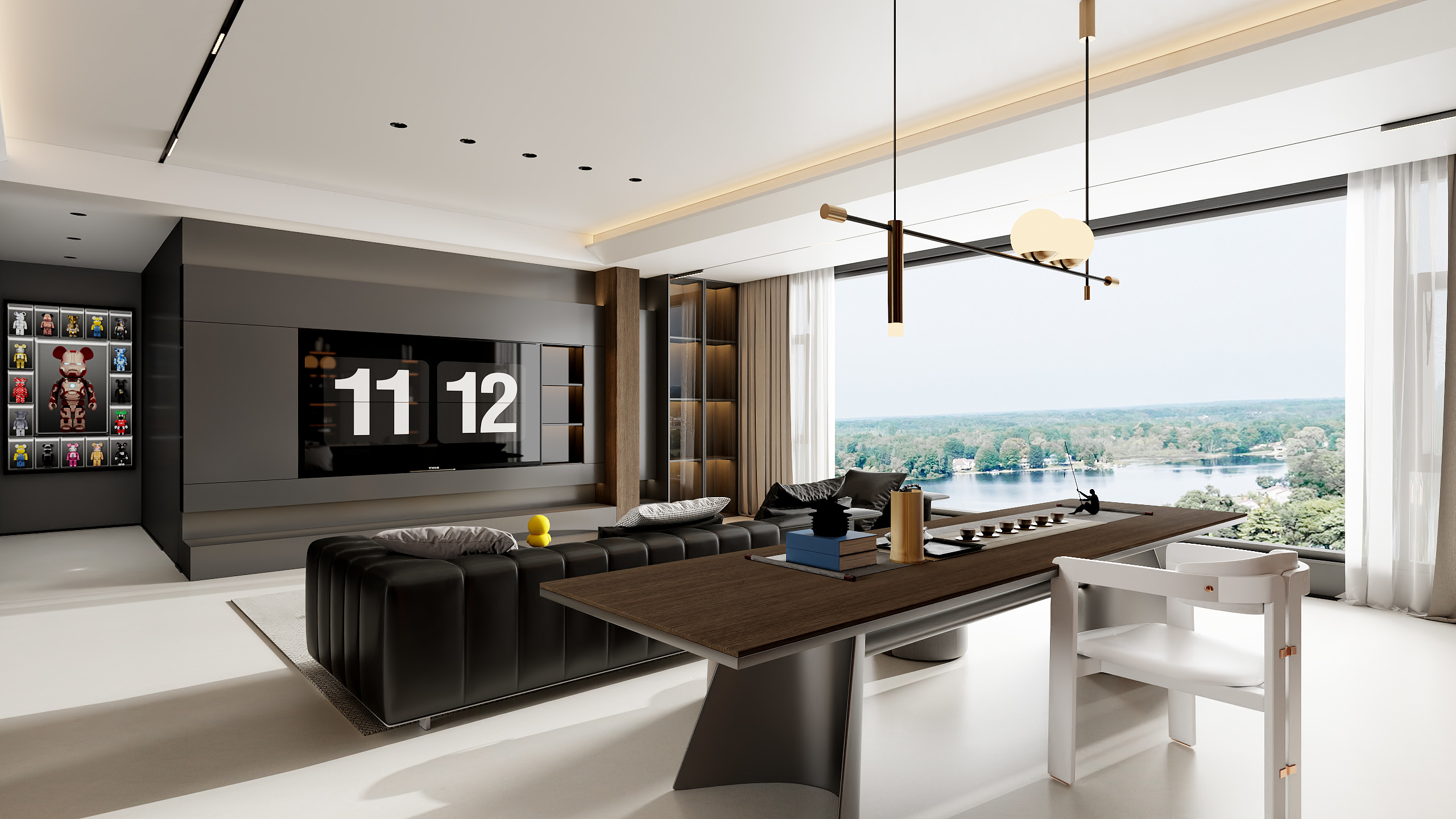 南难南-121㎡3室-装修设计方案