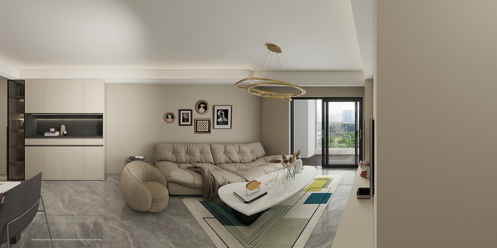 卡雷德国际定制-保利天珺6#2004彭小姐-榻榻米2-装修设计方案