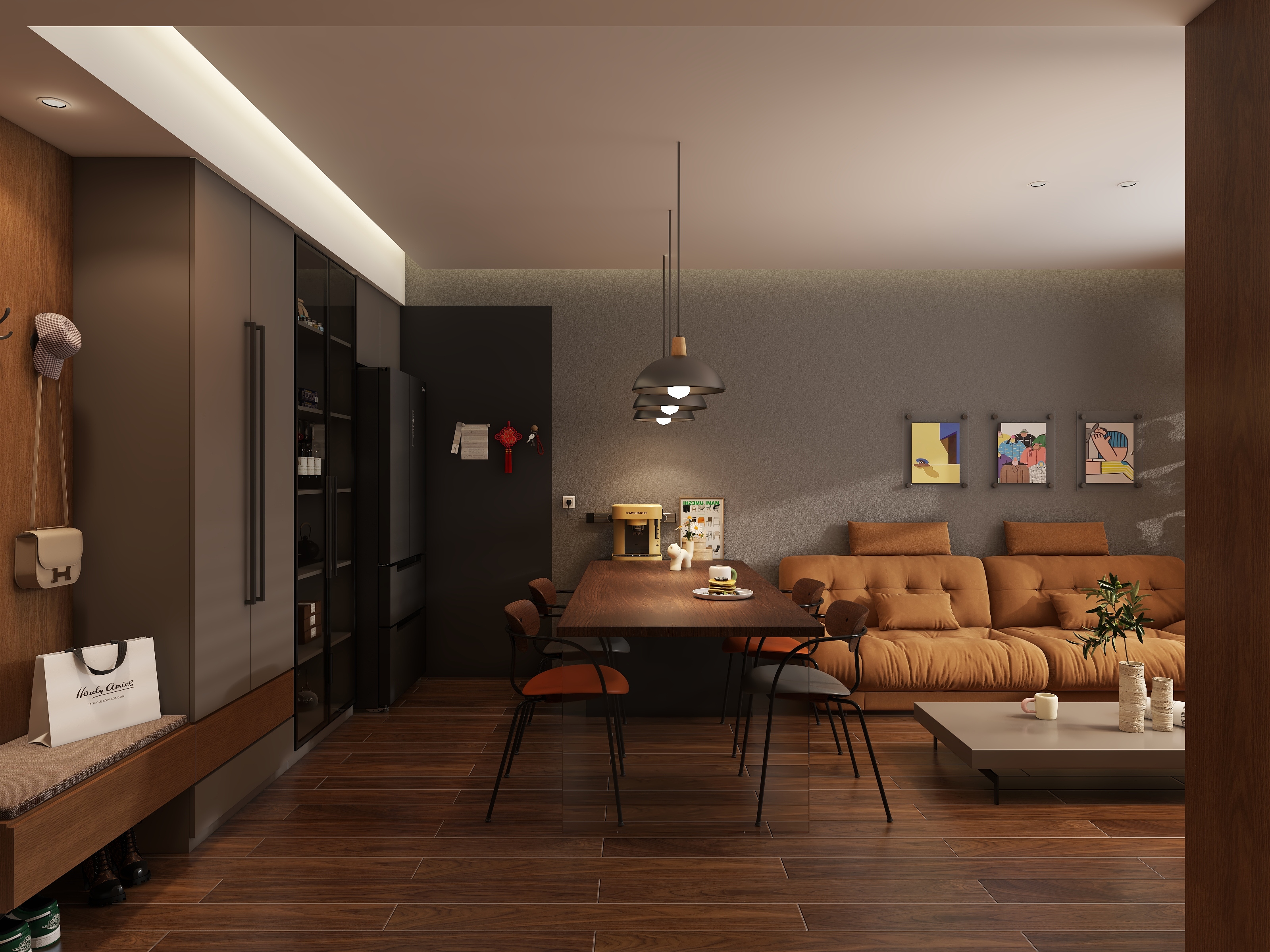 PEI-DESIGN-现代美式 I 美式复古-装修设计方案