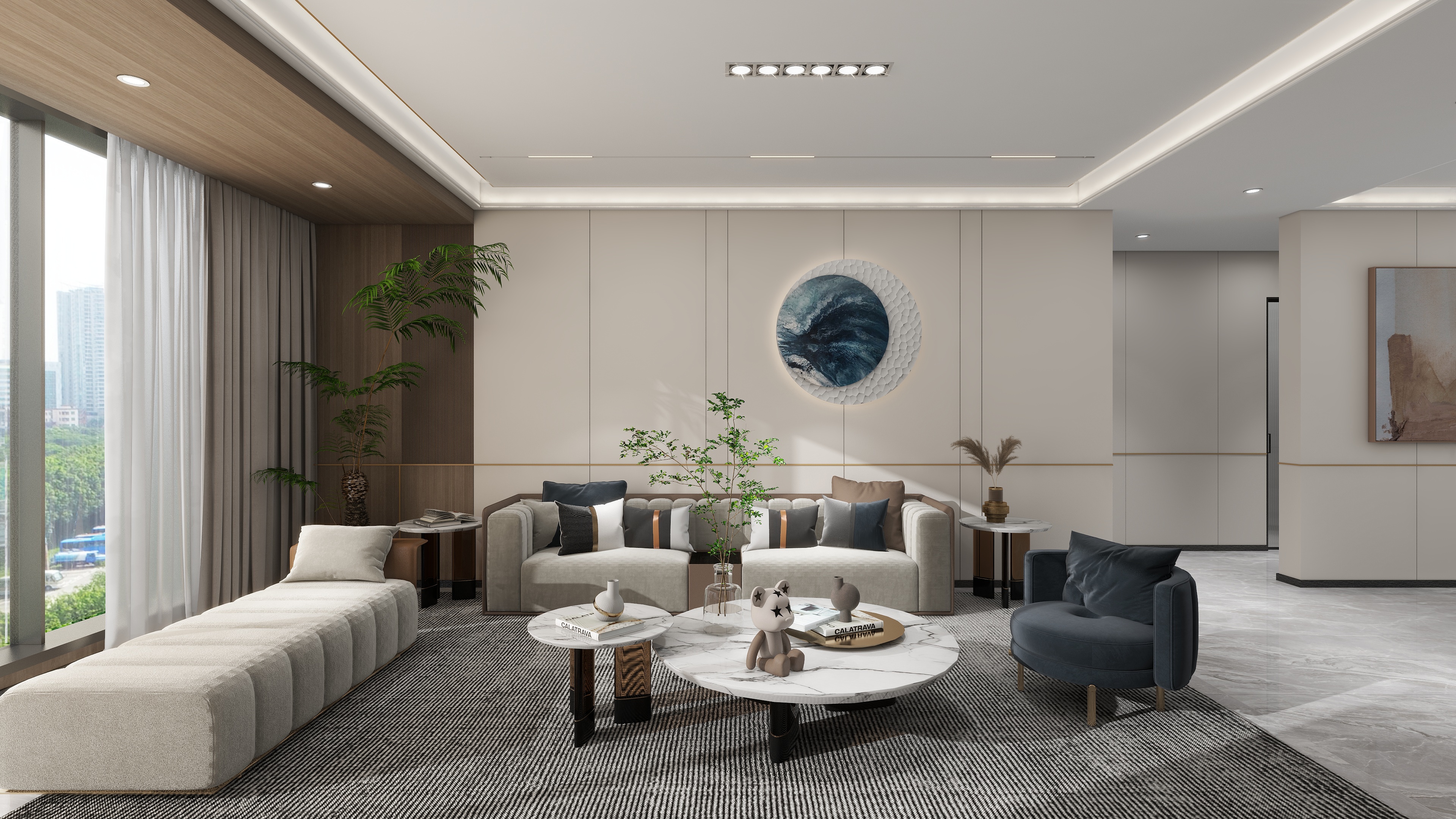 河南雅宝家俱-大明样板间-装修设计方案