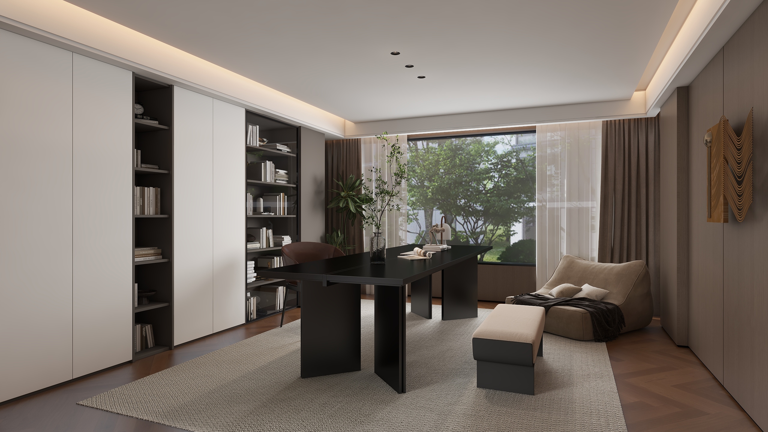 DING一996-白银-现代轻奢装修效果图