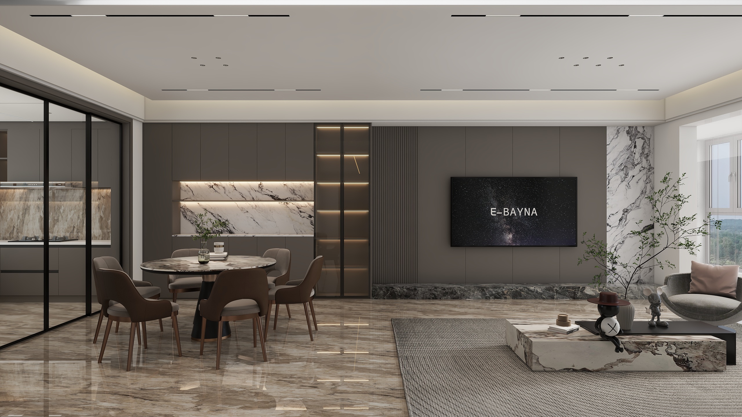 往后余生Damon-172㎡5室-装修设计方案