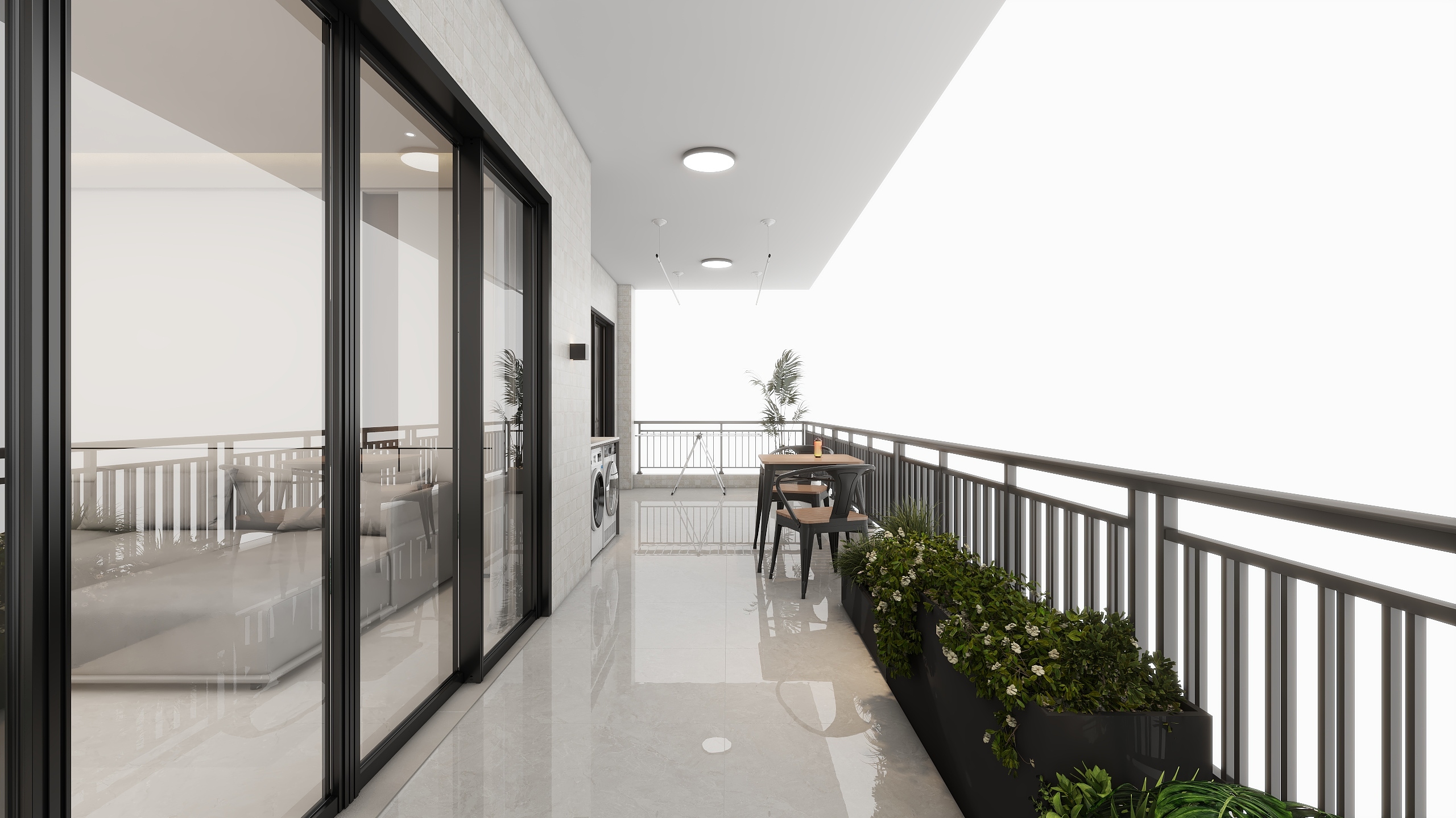 马佳奇-230平现代中古混搭—《取舍有得·空盈有间》装修效果图