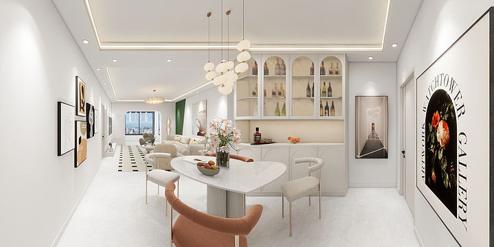 心动丶可乐工作室-山投城尚城-装修设计方案