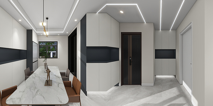 MR-zhao--湖光山色 现代简约 三室-装修设计方案