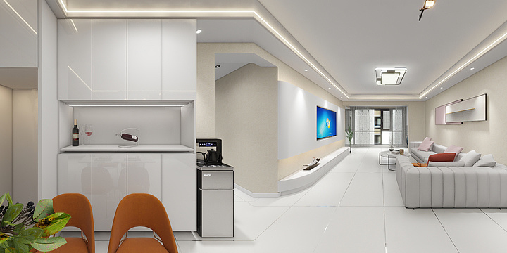 网络设计工作室-半岛C12-1-1402-装修设计方案