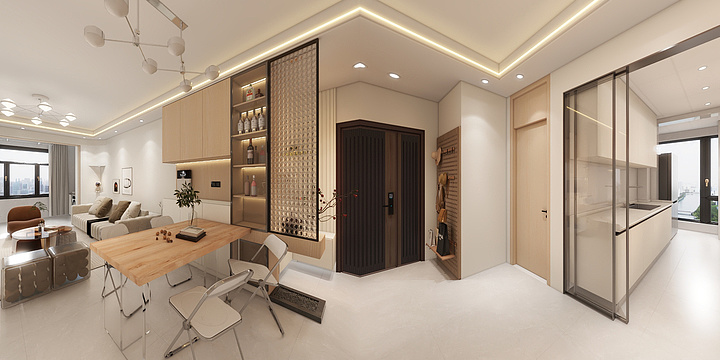 金筑装饰陶海艳-幸福里4-2-2101-装修设计方案