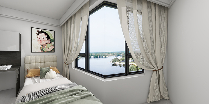 战马装饰-奥体华府22-1-1602-装修设计方案