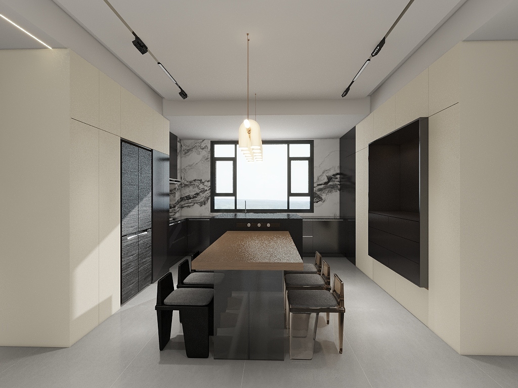 品诺空间设计-福园社区-装修设计方案