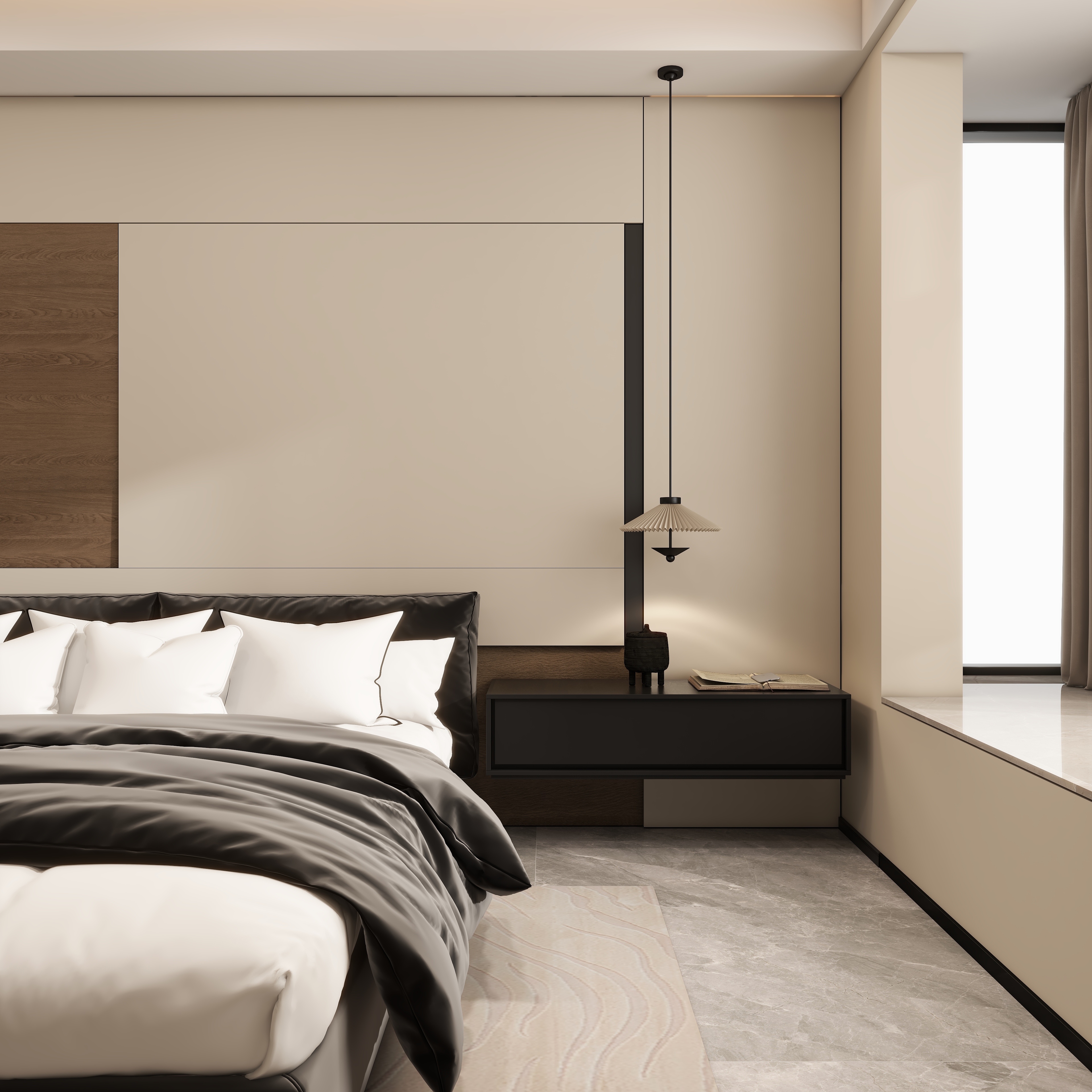 姜小龙-绵州水郡B 195㎡效果  红孃-装修设计方案