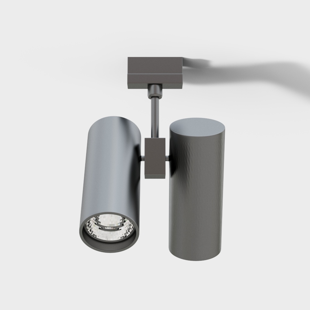 现代射灯3D模型