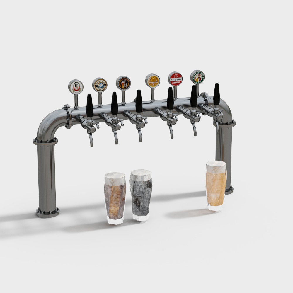 啤酒机3D模型