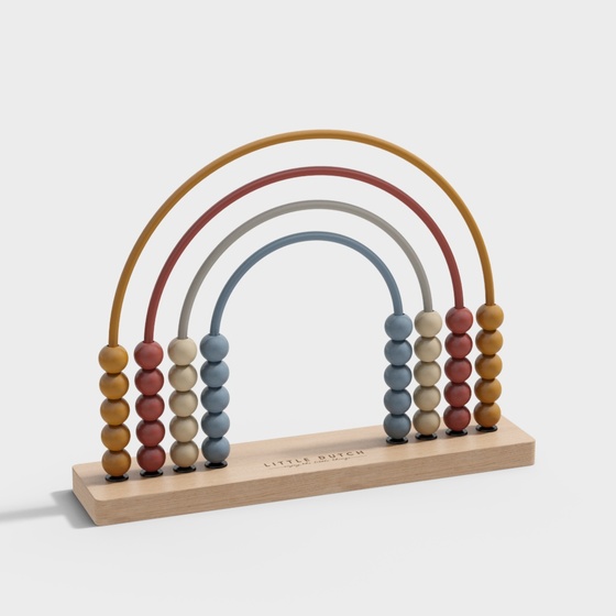 Modern children's abacus frame