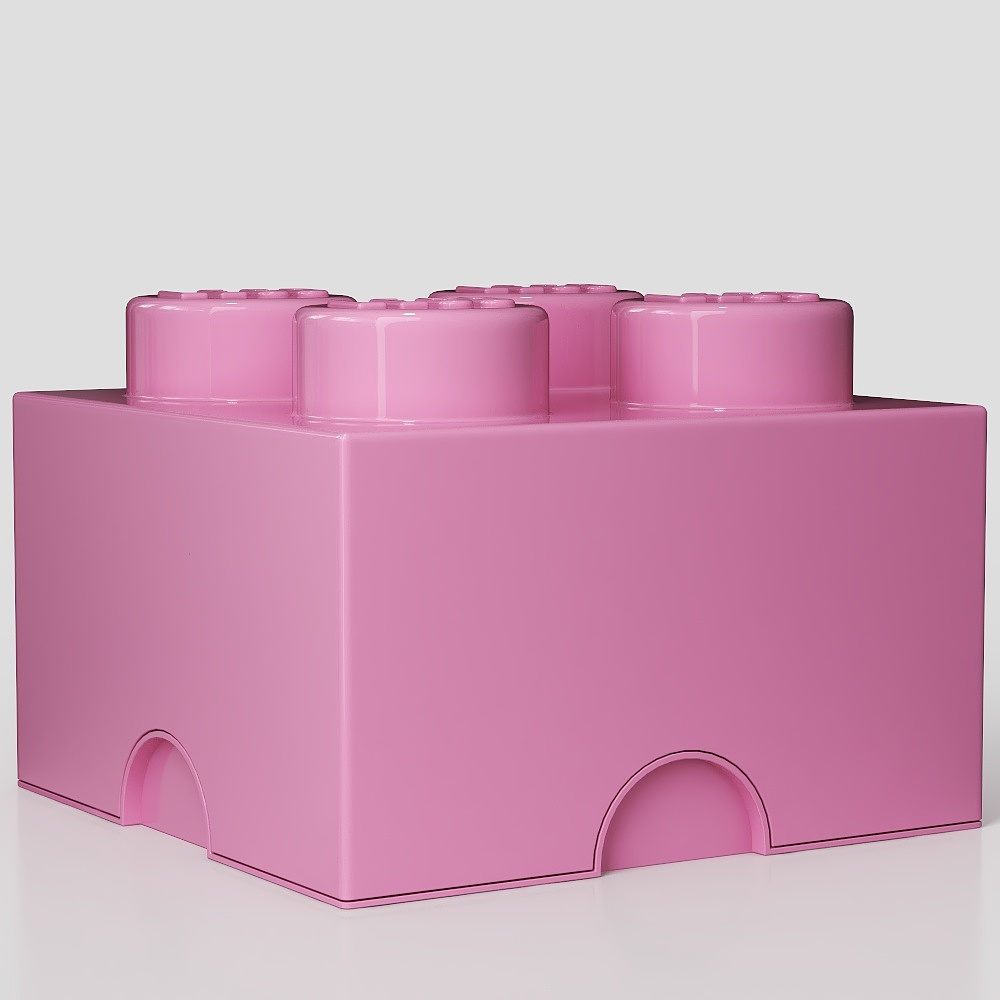 现代儿童玩具收纳盒3D模型