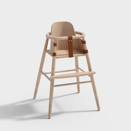 Modern children's dining chair