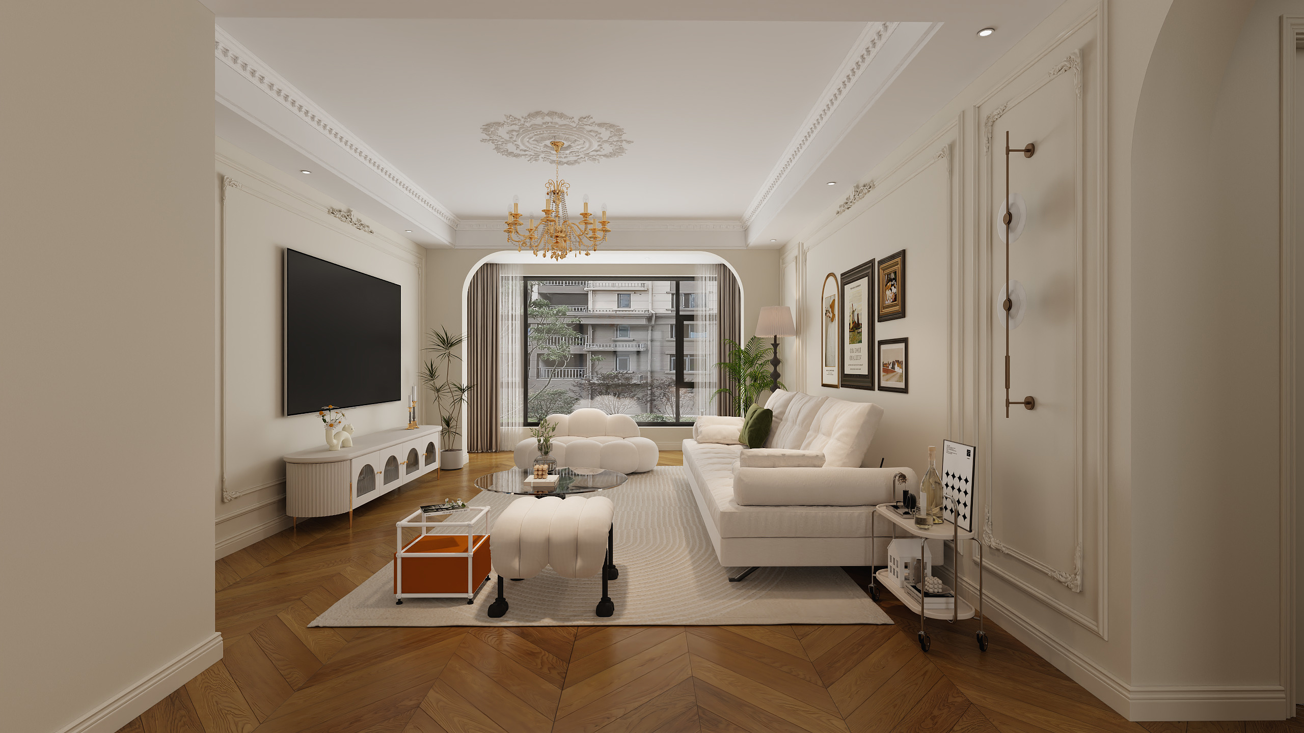 晨寜-114㎡3室-装修设计方案