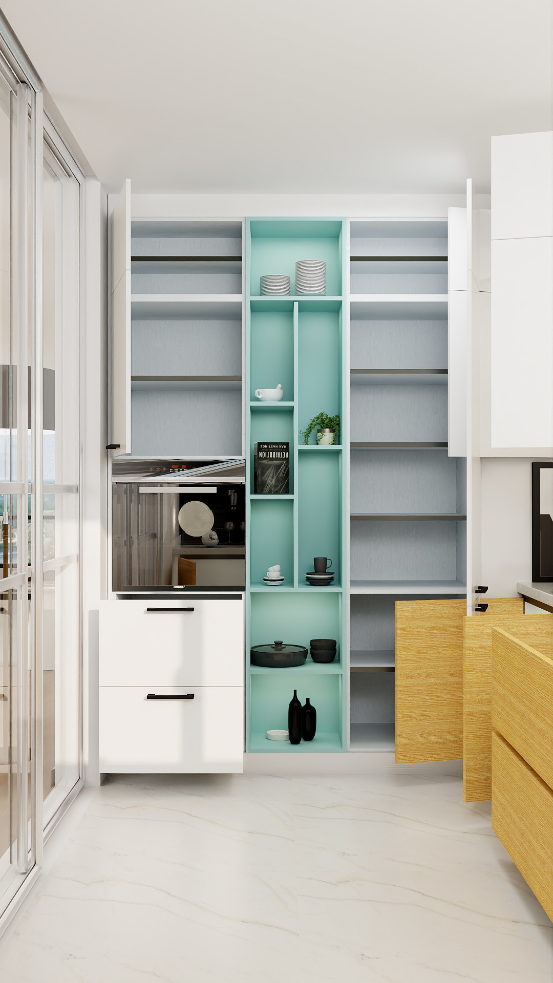 吴爽-181m²北欧风格设计装修效果图