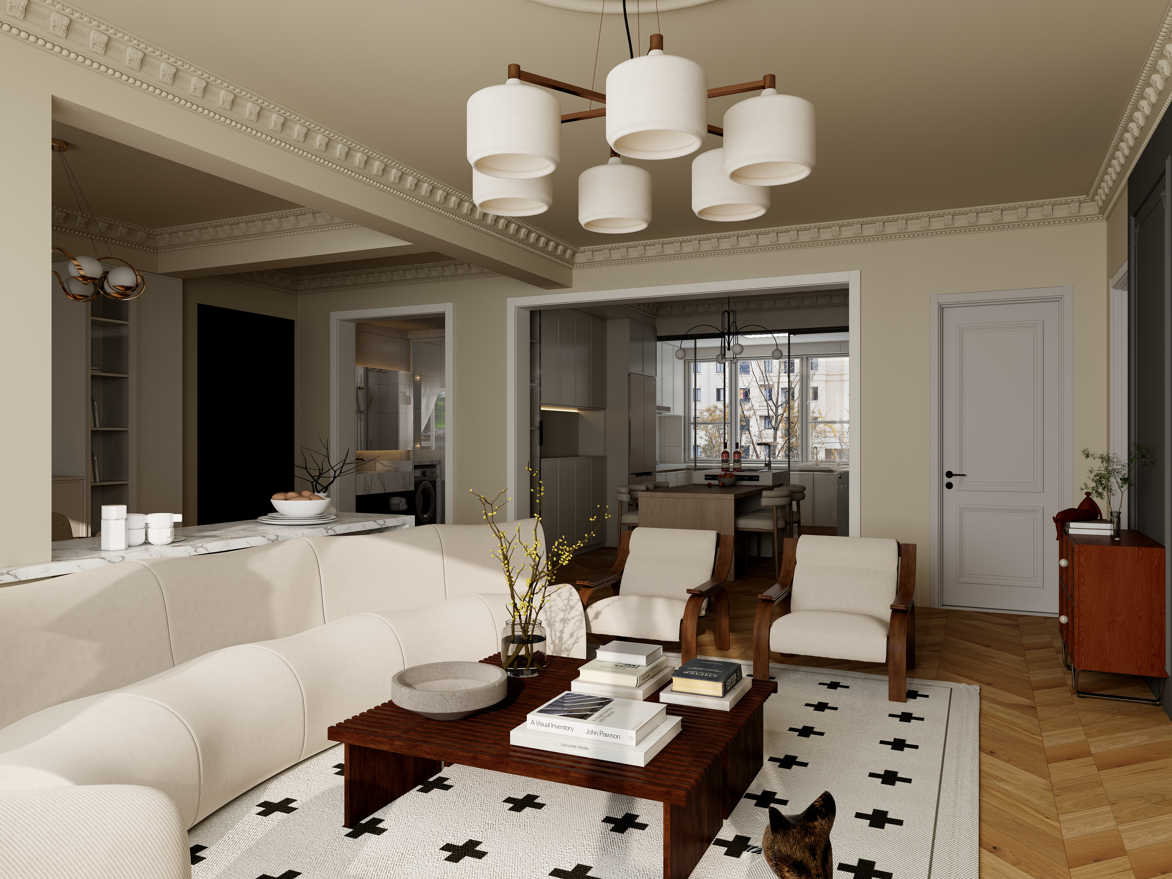 自由设计师A-（法式奶油风赵勇珲-副本-副本-装修设计方案