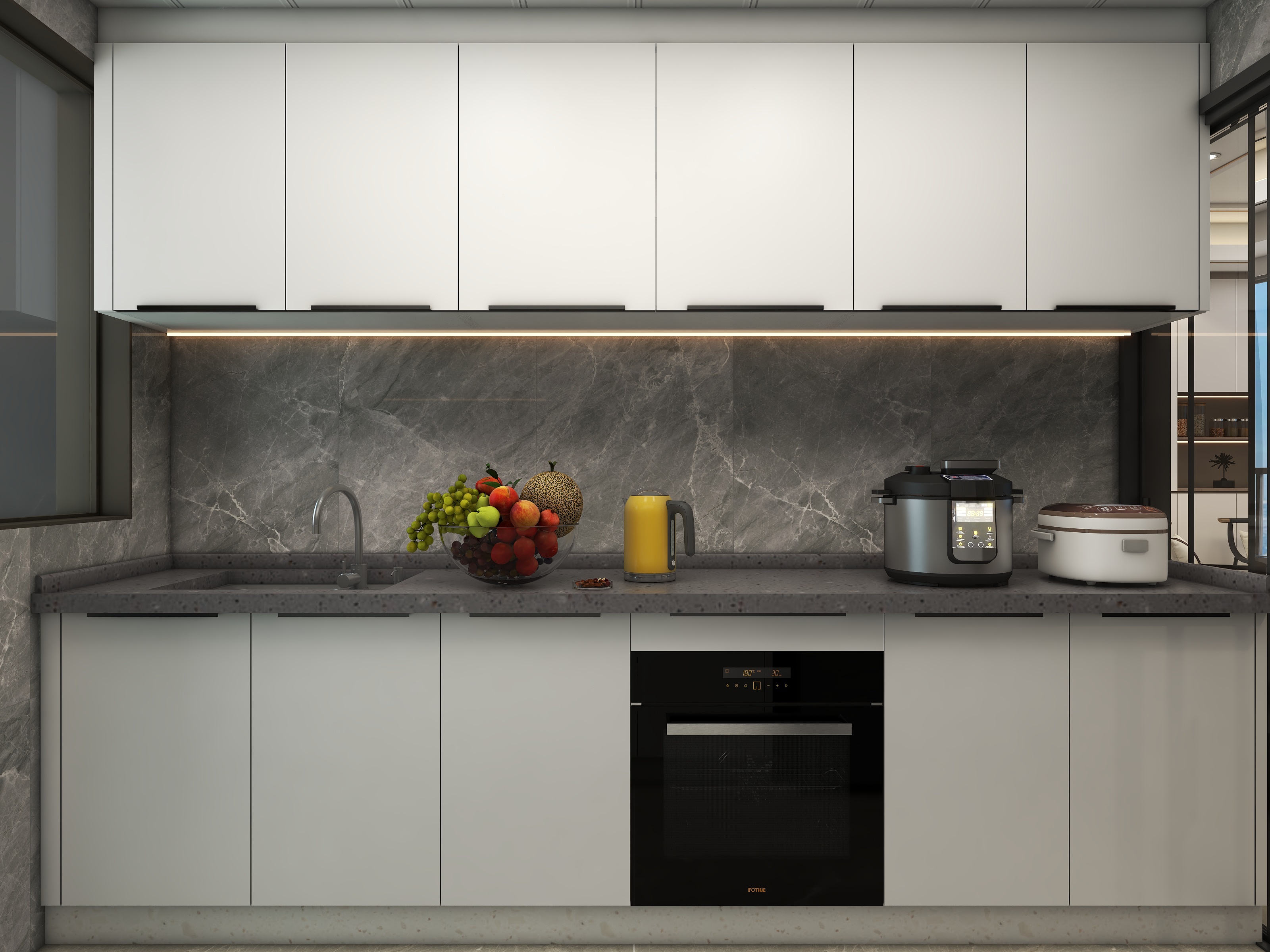 陈业榜-《圆滑》丨132平方丨新中式装修效果图